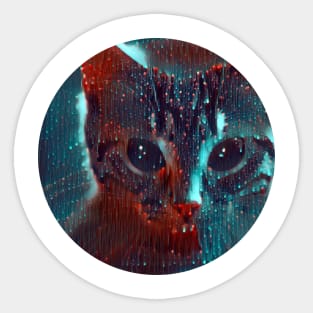 Beloved mycat, revolution for cats Sticker